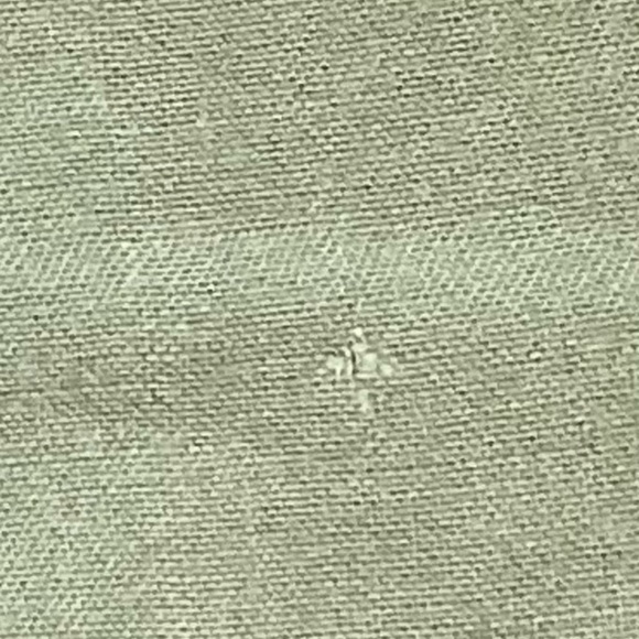 Colourblock  Linen/cotton top In Muted Green, Yellow And Cream MED. - Picture 13 of 16